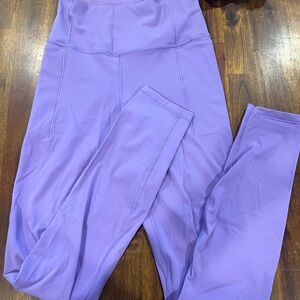 Lavender High-Waist Leggings